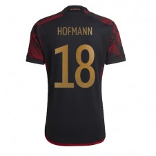 Tyskland Jonas Hofmann #18 Bortatröja VM 2022 Korta ärmar